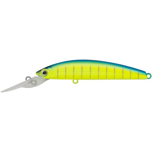 Воблер Минноу Strike Pro Magiс Minnow 125, цвет: 597S Blue Mat Tiger, (EG-069F#597S)