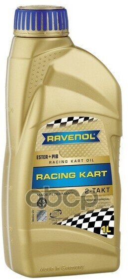 Моторное Масло Для 2-Такт Картов Ravenol Racing Kart 2T(1Л) New Ravenol арт. 1144100-001-01-999