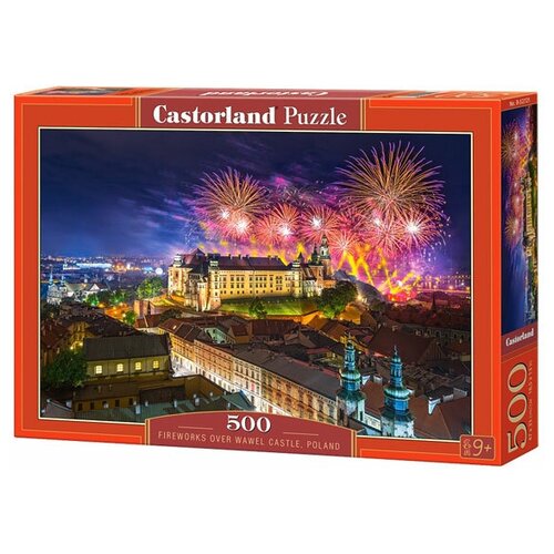 Пазл Castorland Fireworks over Wawel Castle, Poland (B-52721), 500 дет., разноцветный