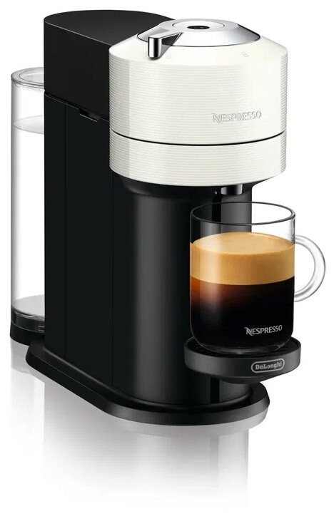 Кофемашина капсульная DeLonghi Nespresso Vertuo Next ENV120 белый - фотография № 1