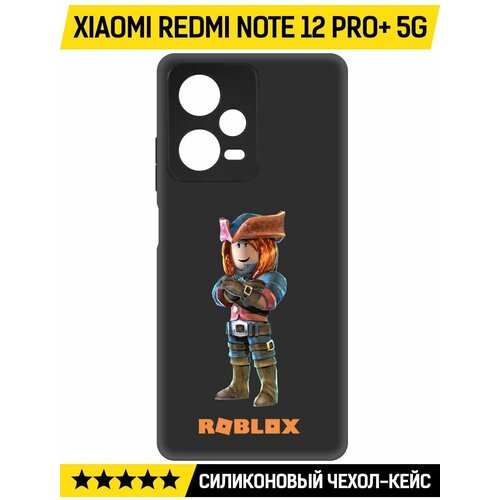 Чехол-накладка Krutoff Soft Case Roblox-Эзебель для Xiaomi Redmi Note 12 Pro+ 5G черный чехол накладка krutoff soft case roblox эзебель для xiaomi redmi 12 черный