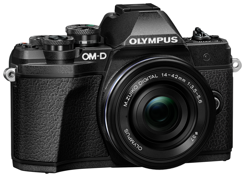 Фотоаппарат Olympus OM-D E-M10 Mark II с 14-42IIR серебристый (V207051SE000)