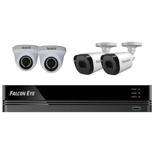 Комплект видеонаблюдения Falcon Eye FE-104MHD KIT Офис SMART 4 камеры