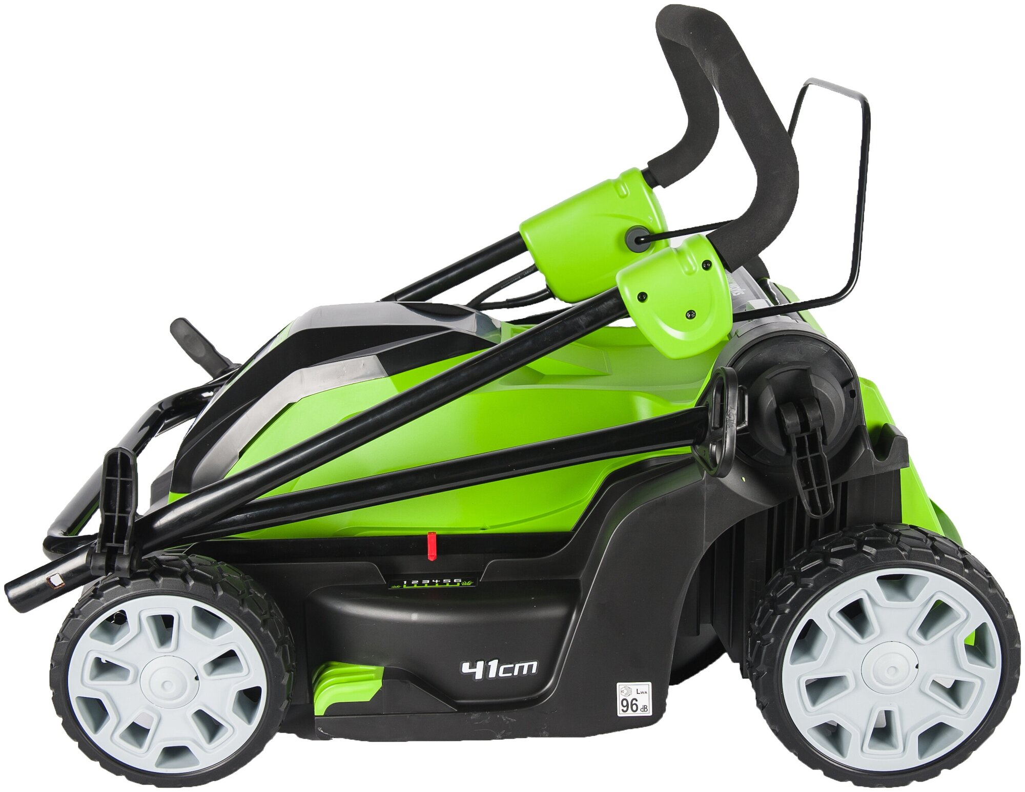 Электрическая газонокосилка Greenworks GLM1241 1200 Вт 41