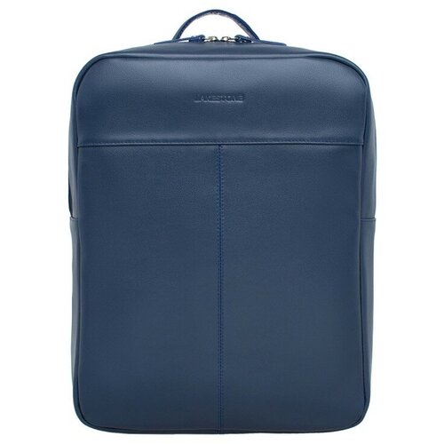 фото Рюкзак lakestone, натуральная кожа, синий