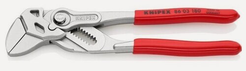 Изображение товара Клещи переставные Knipex 8603180, хромированные 180 mm