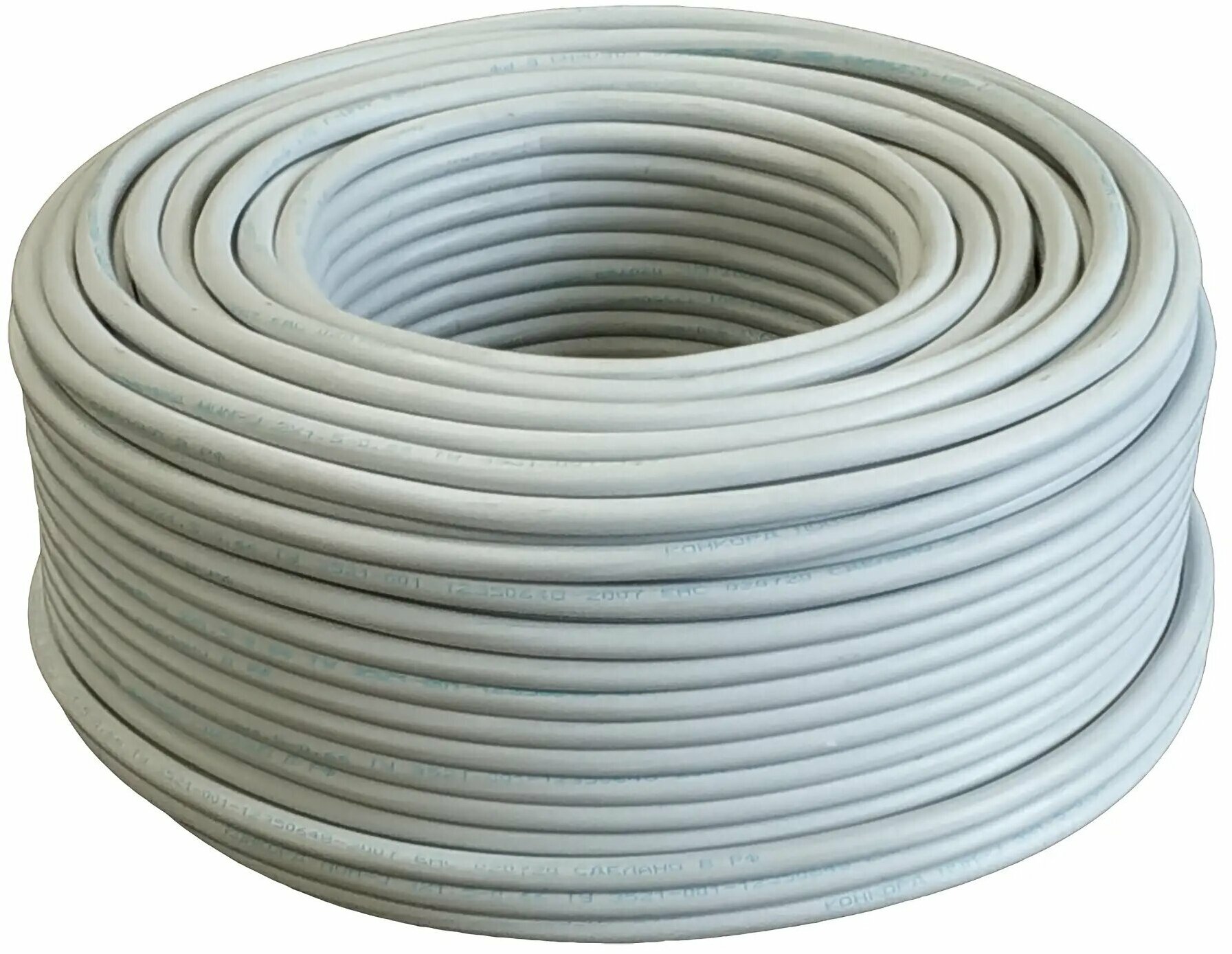 Силовой кабель NUM 3х2,5 ГОСТ, конкорд, (круглый, белый), 1 метр - фотография № 8