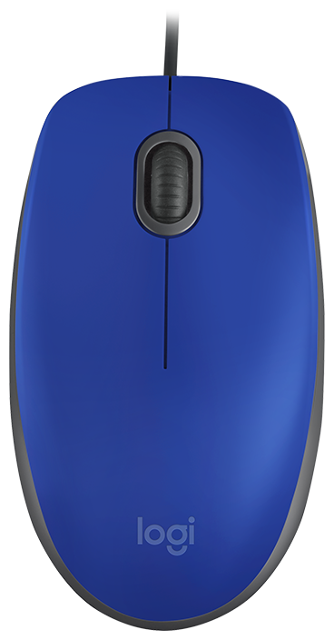 Мышь Logitech M110 SILENT blue, Optical, USB (910-005488)
