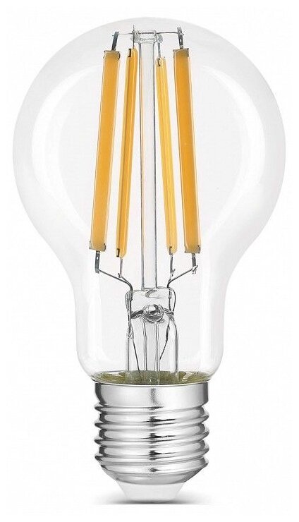 Светодиодная лампа Gauss Filament А60 20W 1850lm 4100К Е27 LED 1/10/40