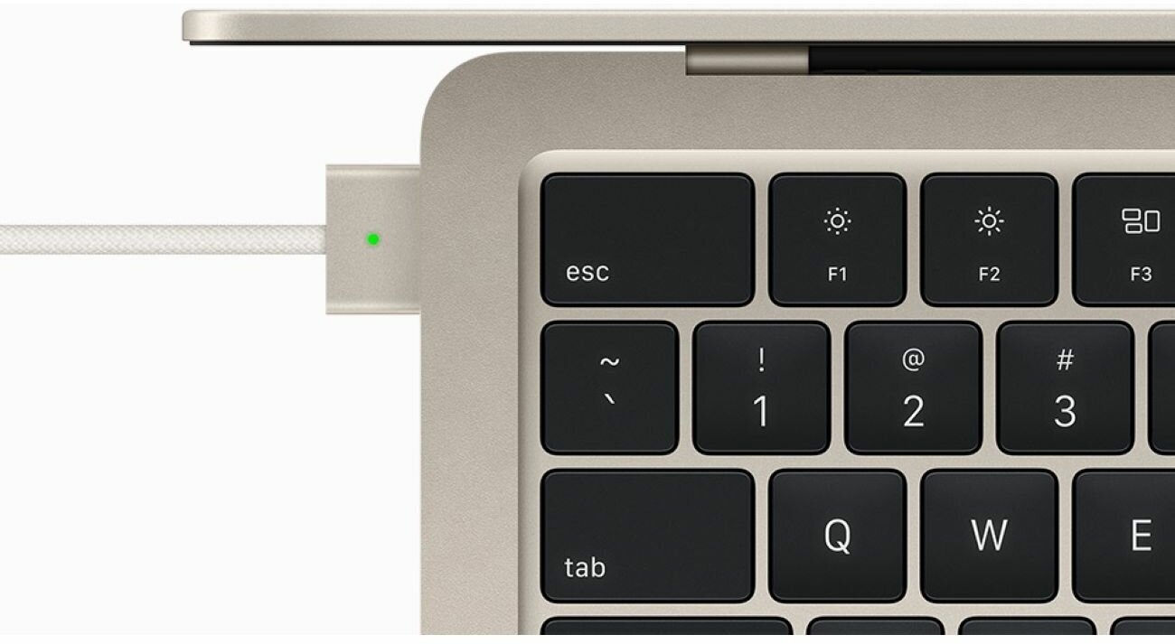 Ноутбук Apple MacBook Air 15 Starlight (MQKV3ZP/A) - фото №3