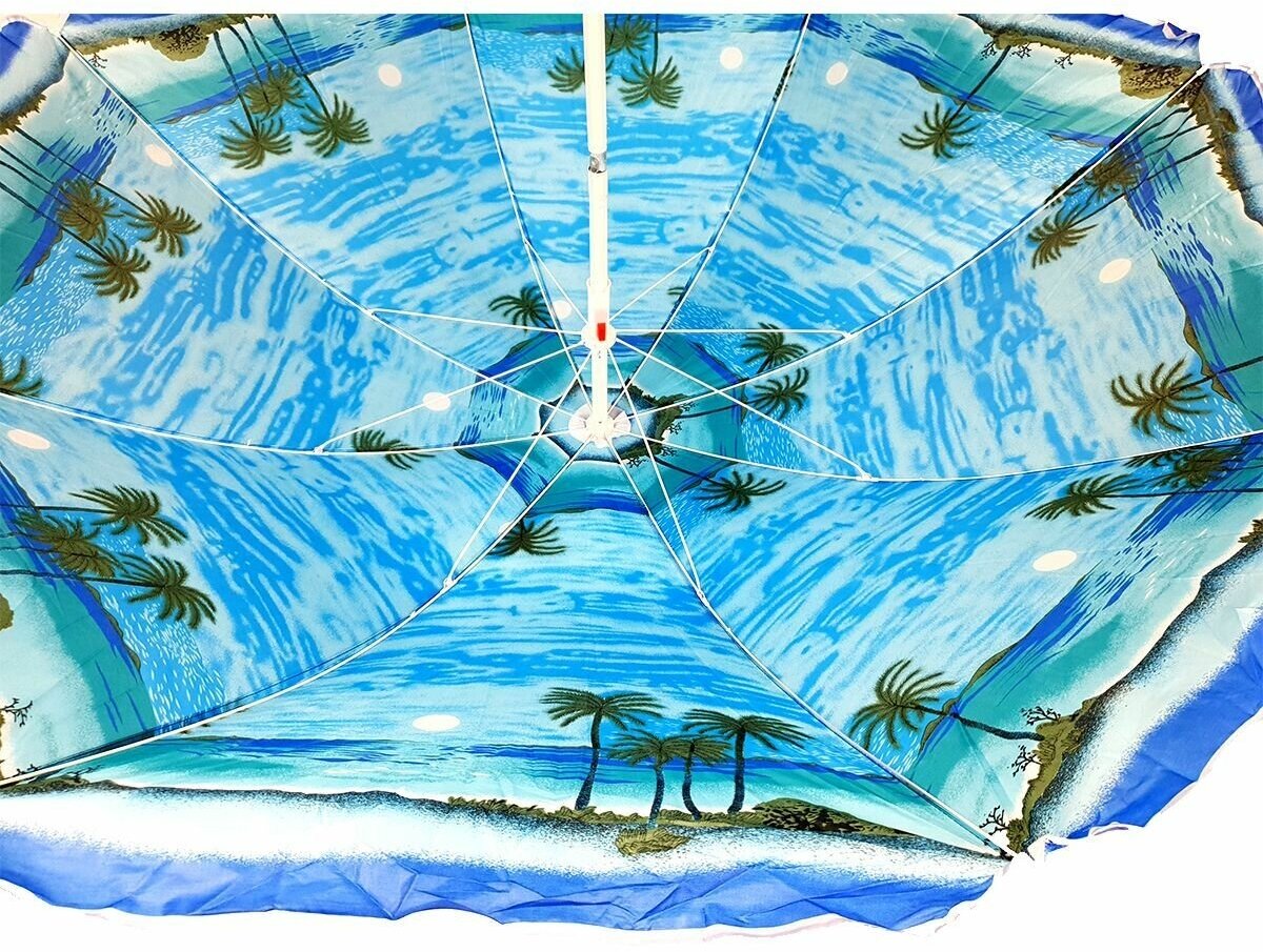 Зонт пляжный садовый - (8201-4) - фотография № 6