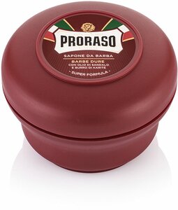 Мыло для бритья Красная Сандал и Масло ши Proraso, 150 мл