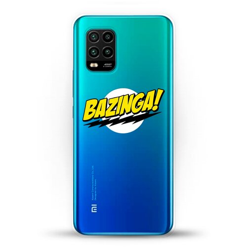 фото Силиконовый чехол шелдон на xiaomi mi 10 lite andy & paul