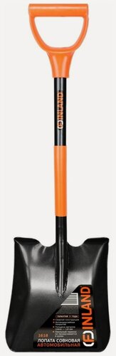 Изображение товара Автомобильная совковая лопата Центроинструмент FINLAND сварная, с овальным черенком 1618