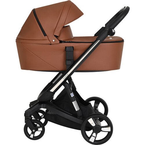 Коляска 2 в1 Ibebe I-Stop Leather Brown/Black
