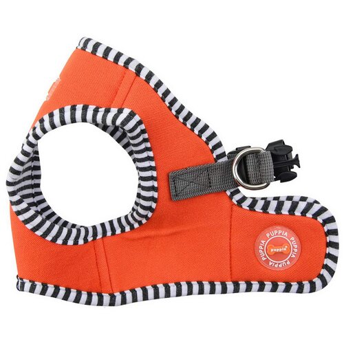 Шлейка Puppia Naunet harness B, обхват шеи 42 см, оранжевый, XL