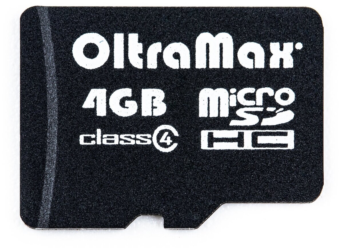 Карта памяти OltraMax microSDHC Class 4 4GB