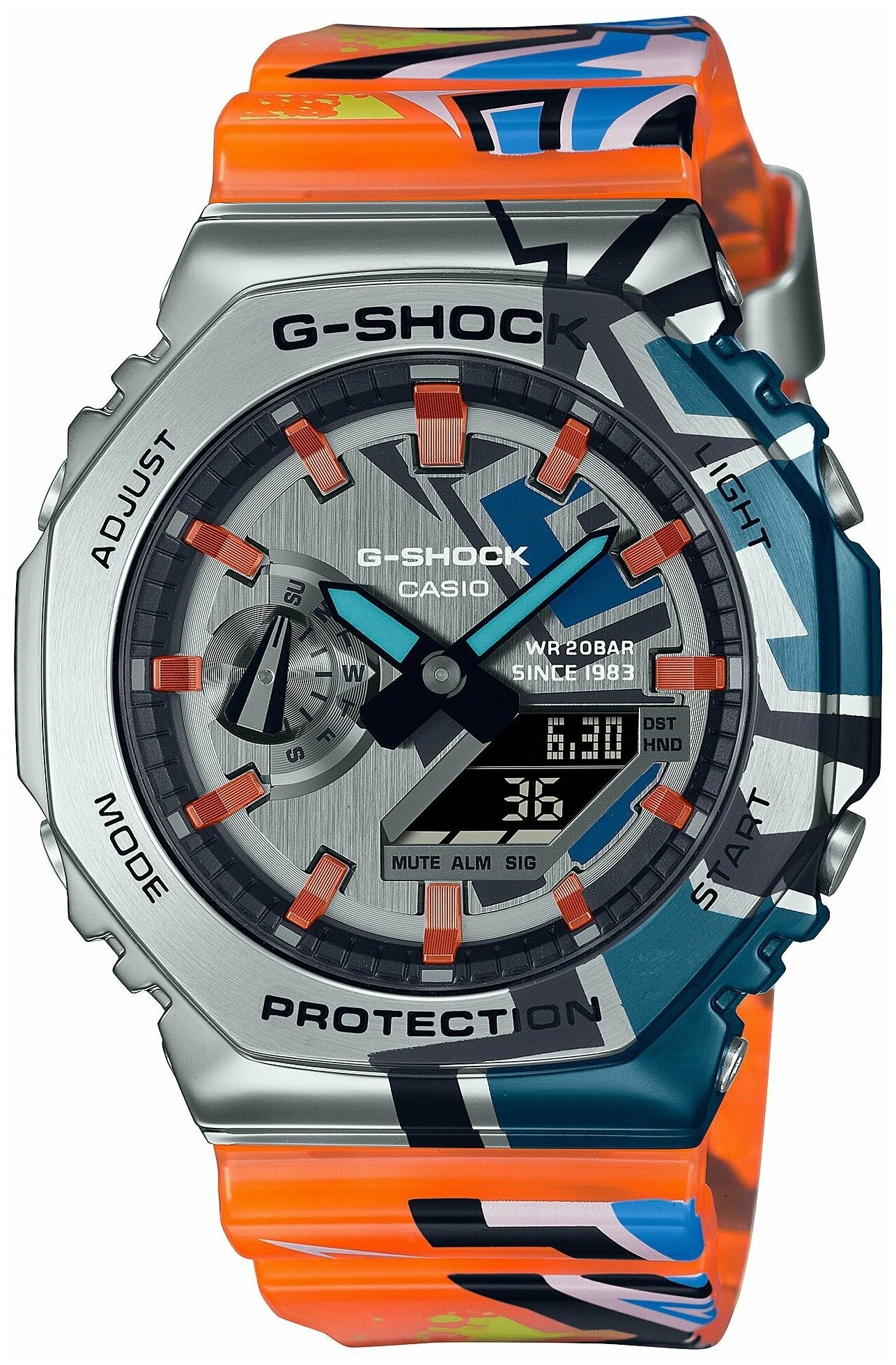 Наручные часы Casio G-Shock GM-2100SS-1A