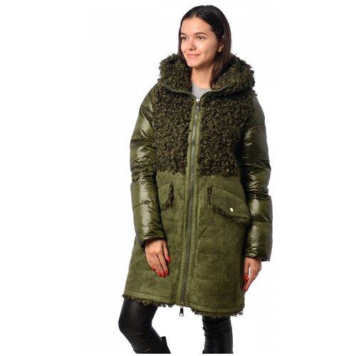 Зимняя куртка женская EVACANA 21702 (Зеленый 803/50)