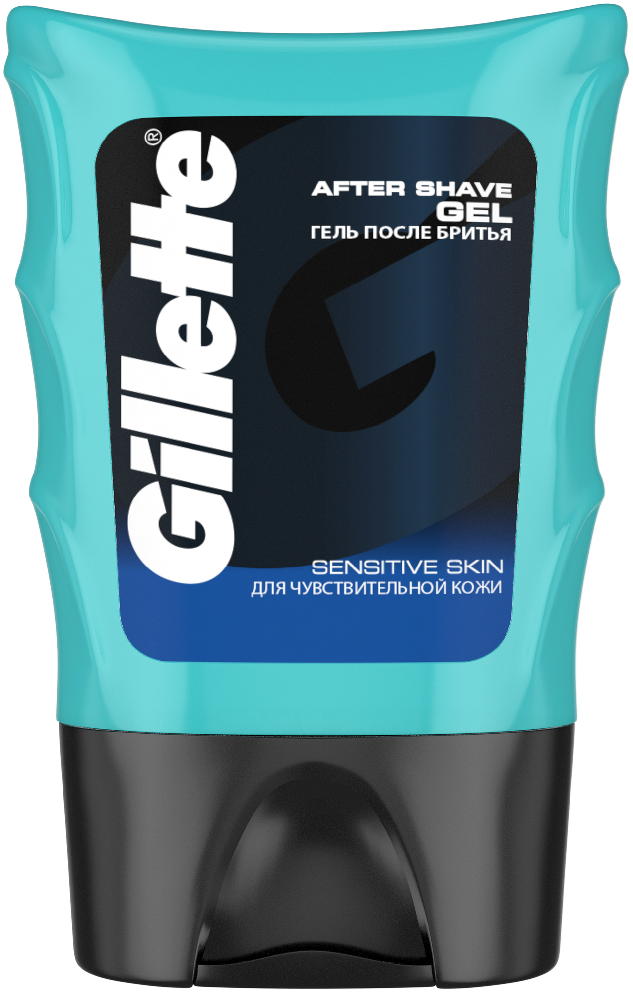 Гель после бритья Gillette Aftershave Gel Sensitive Skin, для чувствительной кожи, 75 мл - фото №2