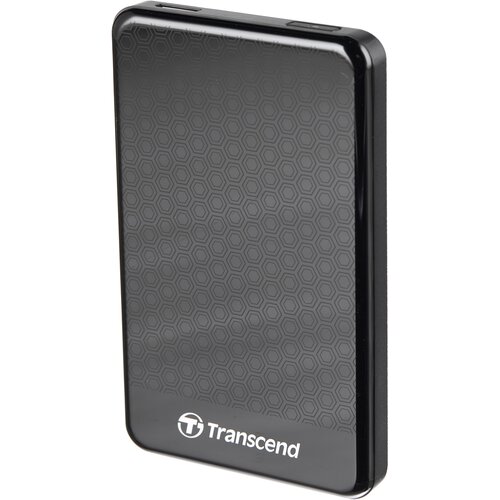 1 ТБ Внешний HDD Transcend StoreJet 25A3, USB 3.0, черный внешний жесткий диск transcend usb 3 0 2 тб ts2tsj25a3k storejet 25a3 2 5 черный