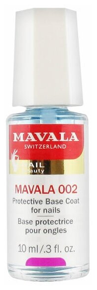 Mavala Защитная основа под лак Мавала 002 Base Coat Mavala 002 10ml 9090214