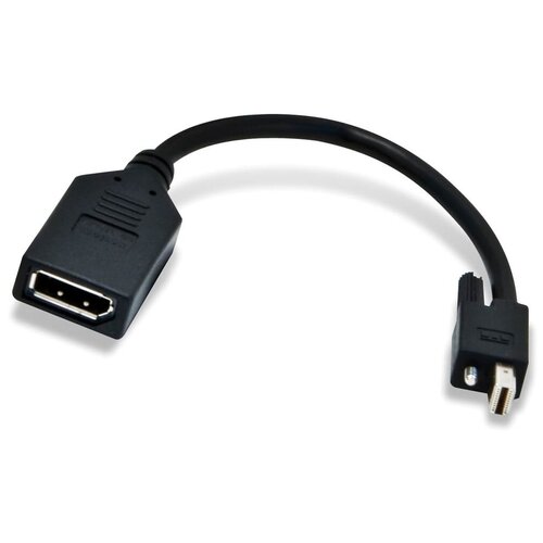 Переходник Sapphire W010-0051-00, CABLE, MINI DISPLAY PORT(M) TO STD DISPLAY PORT (F) W/LATCH-130MM