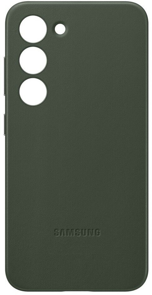 Чехол Samsung Leather Case для Galaxy S23+ Green