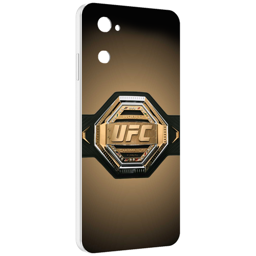 Чехол MyPads UFC единоборства мужской для UleFone Note 12 / Note 12P задняя-панель-накладка-бампер