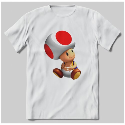 фото Футболка с принтом mario - 439 размер - xs brut-shop