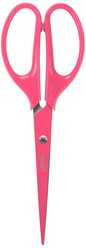 MILAN Ножницы Acid Edition 17 см с пластиковыми симметричными ручками розовый