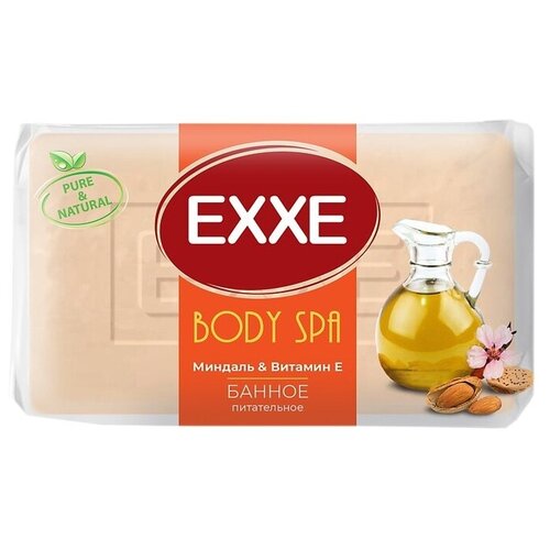 EXXE Мыло кусковое Body Spa Миндаль & витамин Е, 160 г