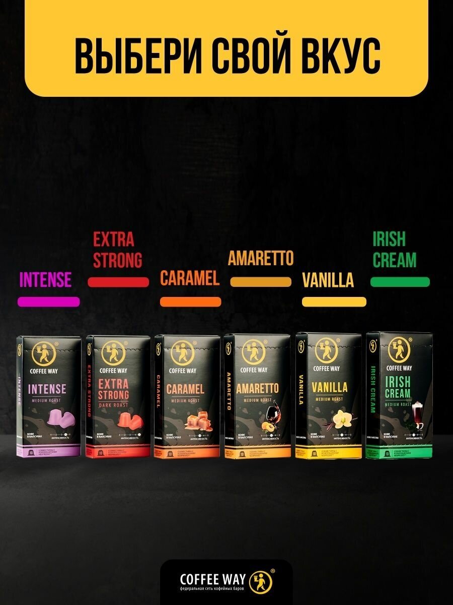 Кофе в капсулах для кофемашины nespresso EXTRA STRONG, 10 шт - фотография № 6