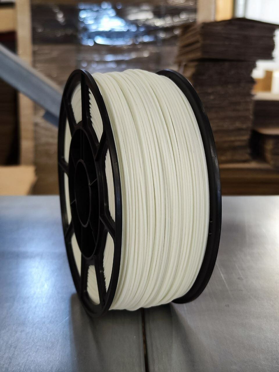 Пластик для 3D печати PA6-GF30 мако 175 "Натуральный" 1 кг