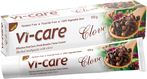 Зубная паста на основе трав с гвоздикой Vi-Care Clove 100 г