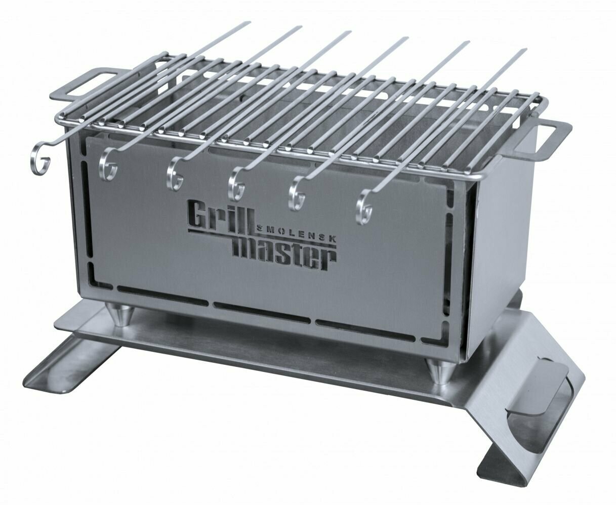 Мангал настольный угольный для вегетарианцев HOT GRILL GM300 GRILL MASTER - фотография № 1