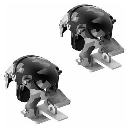 Джойстик Baseus Level 3 Helmet PUBG Gadget GA03 Camouflage White GMGA03-A02