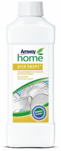 Amway DISH DROPS Концентрированная жидкость для мытья посуды 1 л