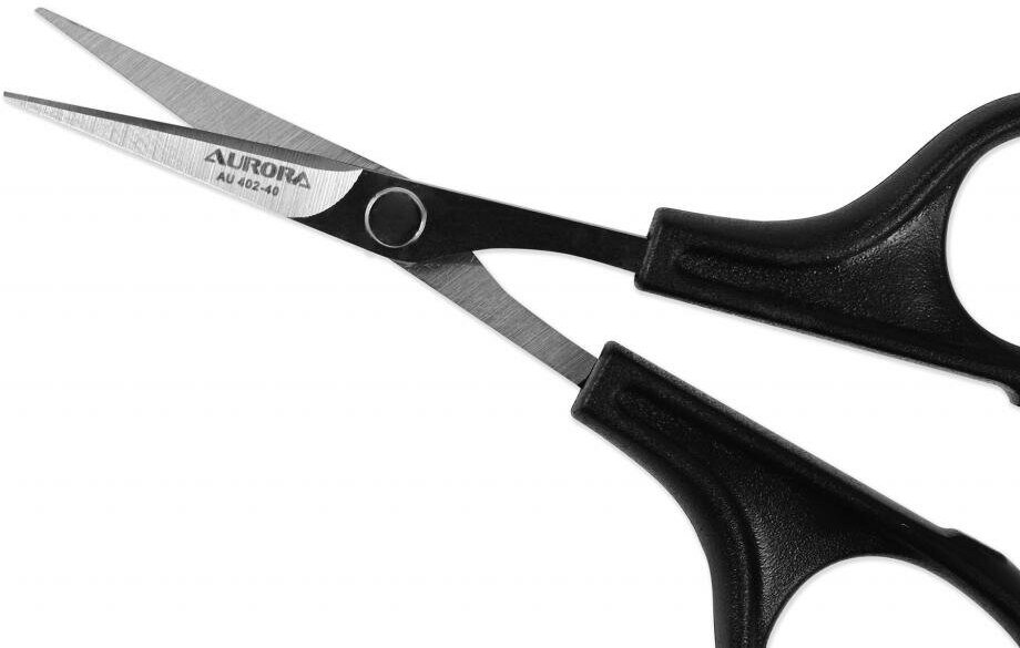 Ножницы вышивальные Aurora с заостренными кончиками, 10 см.