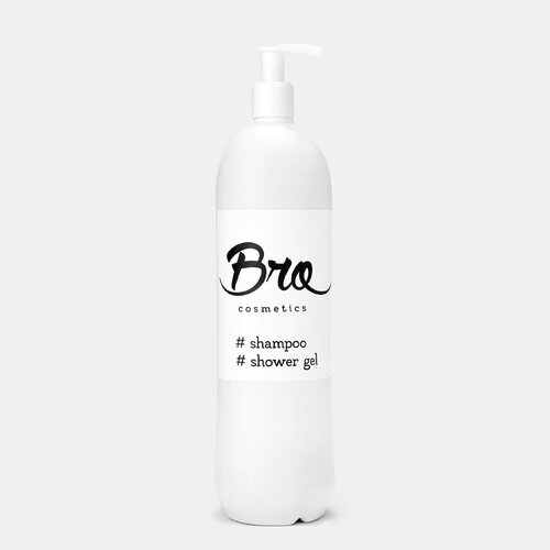 BROCOSMETICS Шампунь-гель для душа 2 в 1 Pro Edition // пряные ноты, 1000 мл.