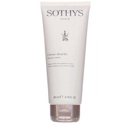 Сотис Крем-гель для душа с цветками вишни и лотоса Shower Cream 200 мл Sothys Body Sothys