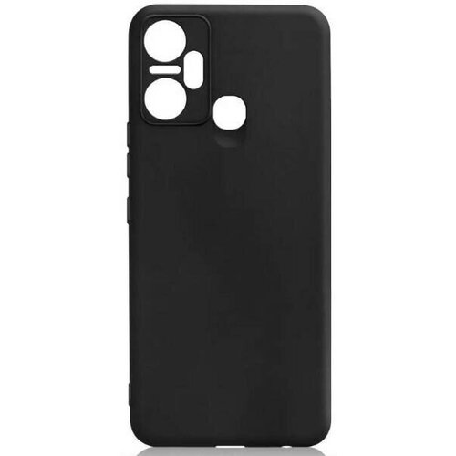 Чехол-накладка BoraSCO для Infinix Smart 6 Plus black (Черный) для infinix smart 6 plus черный incardcase 02