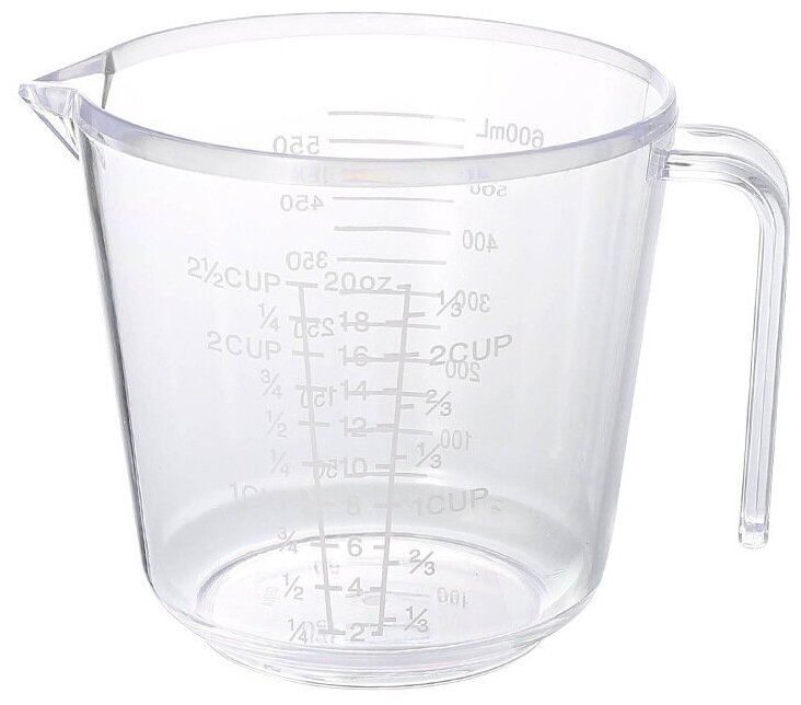 Универсальные мерные стаканчики для выпечки 600 мл - фотография № 3