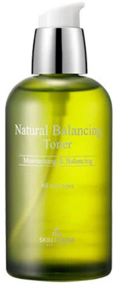 Тонер балансирующий для обезвоженной жирной кожи THE SKIN HOUSE NATURAL BALANCING TONER 130ml ! Срок годности до 26.10.2024 г!