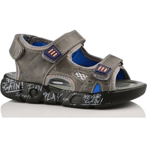 Туфли открытые Pixel, М цвет серый, размер 27