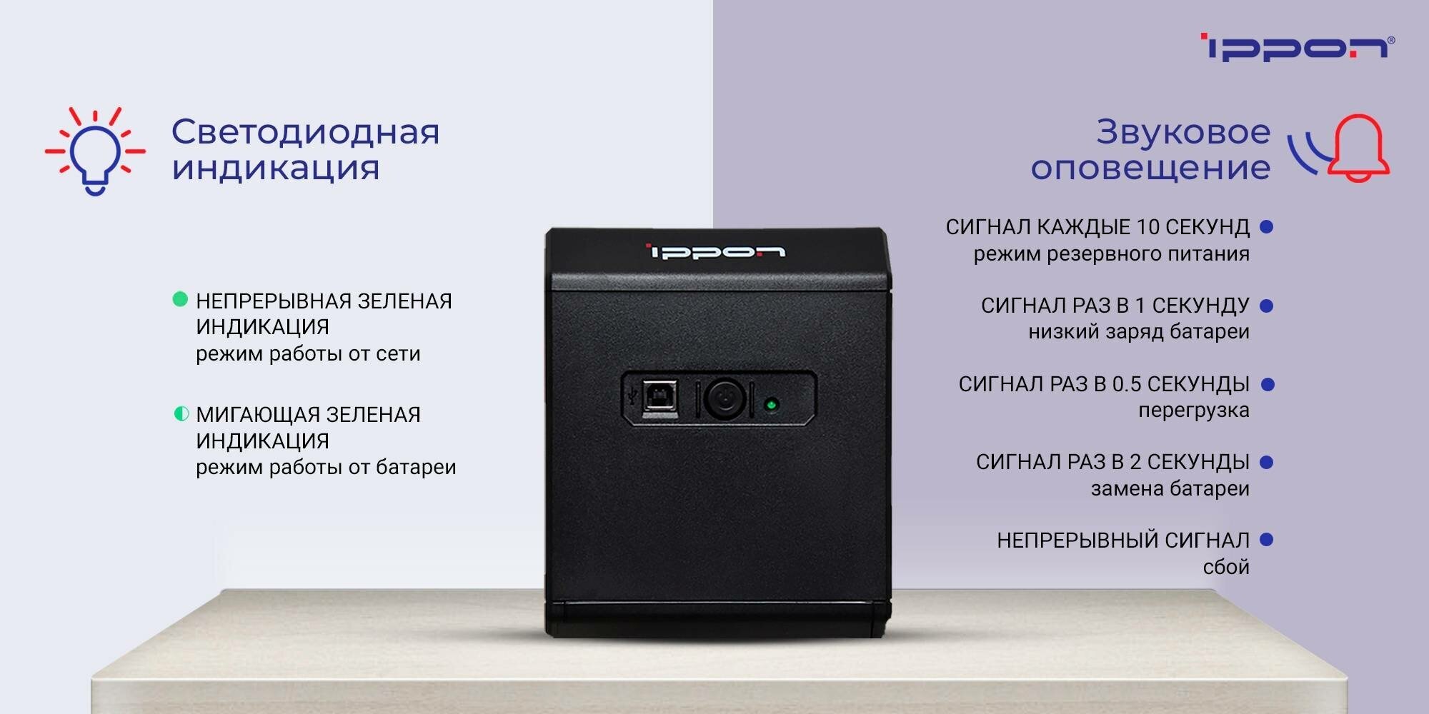 Интерактивный ИБП IPPON Back Comfo Pro II 850