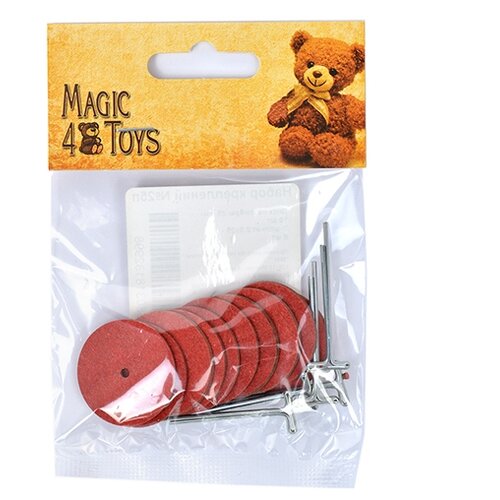 Magic4Toys Набор креплений фибра поворотная №25п, НК.63597 красный