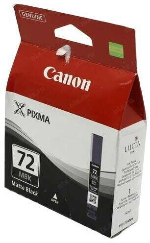 Картридж Canon PGI-72MBK для PRO-10 матовый черный 1640 фотографий - фото №11