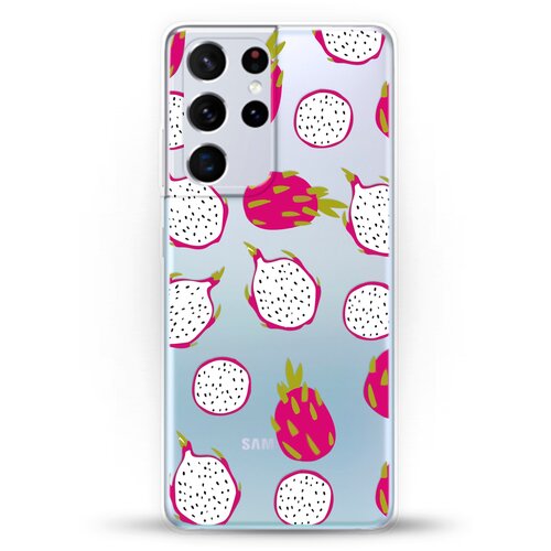 фото Силиконовый чехол питайя на samsung galaxy s21 ultra andy & paul