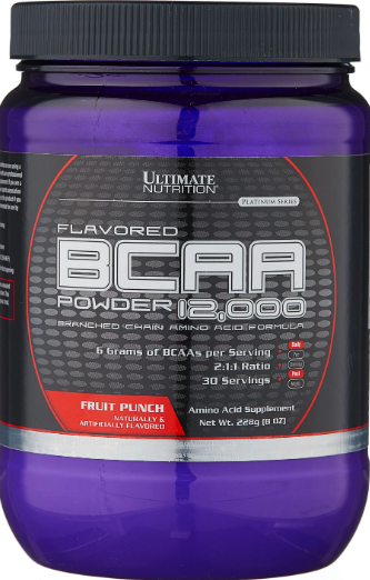 Ultimate Nutrition BCAA Powder 12000 228 гр (Ultimate Nutrition) Фруктовый пунш